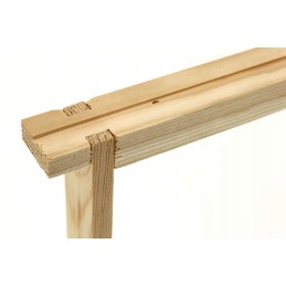 Ostrowska lizdo rėmas iš pušies medienos aviliui, pakuotėje 10 vnt