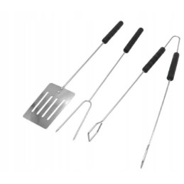 Grilio įrankiai 3in1 BBQ grilio rinkinys