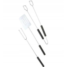 Grilio įrankiai 3in1 BBQ grilio rinkinys