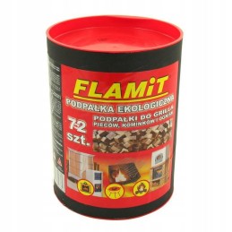 Kindling for fireplace stove 72 cubes