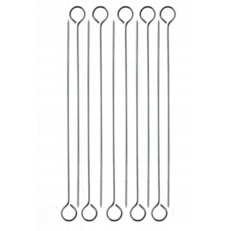 Rinkinyje 10 vnt. iešmo smeigtukai