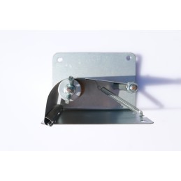 Bitininkystės vielos laikiklis su stabdžiu