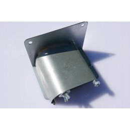 Bitininkystės vielos laikiklis su stabdžiu