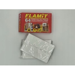 Židinio kūrenimas, grilio kūrenimas, baltas, flamit 64