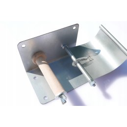 Bitininkystės vielos laikiklis su stabdžiu