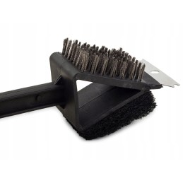 3in1 grilio valymo šepetys