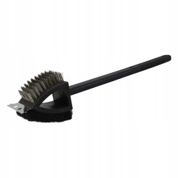 3in1 grilio valymo šepetys