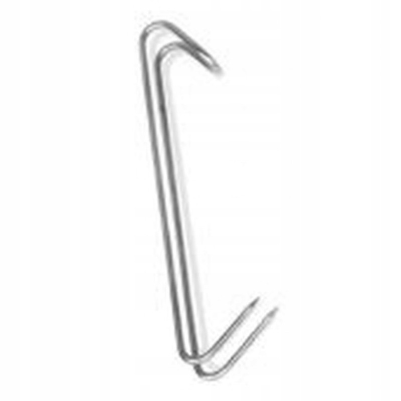 Dvigubas rūkymo kabliukas 3 mm