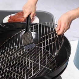 2in1 grilio grandiklio šepetys grotelėms valyti