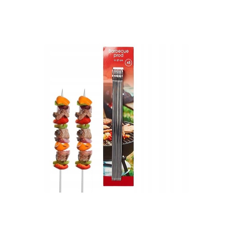 Jja kebabo lazdelės 28 cm 8 vnt.