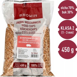 Medienos drožlės rūkymui ir griliui 70% alksnis 30% bukas