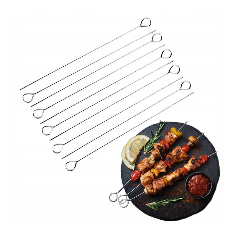 Tadar bbq iešmeliai 30 cm 10 vnt