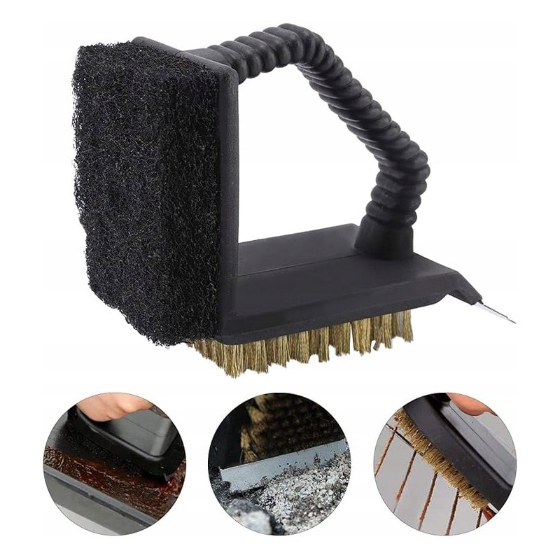 Grilio šepetys grotelių valymui