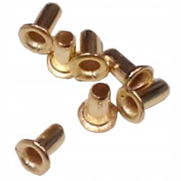 Žalvarinės rankovės 3x6mm rėmams.