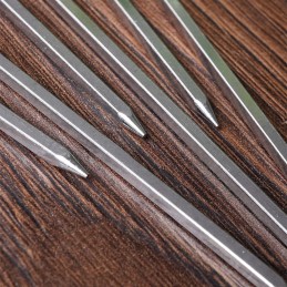 Plieniniai iešmai 23,5 cm 6 vnt.