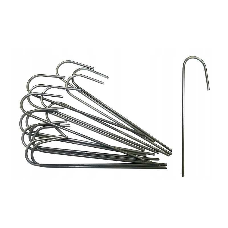 Metaliniai inkariniai kaiščiai agrotekstilei, 100 vnt