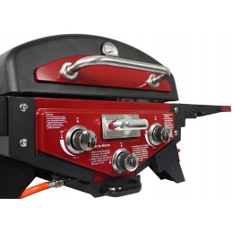 Vokiečių firmos El Fuego Medison dujinis grilis su reduktoriumi ir žarna!