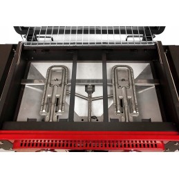 Vokiečių firmos El Fuego Medison dujinis grilis su reduktoriumi ir žarna!