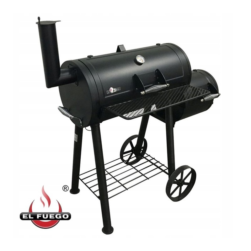 El fuego edmonton anglies grilis su rūkykla