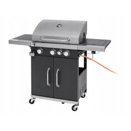 Grillmeister dujinis grilis, 3+1 degiklis, 14,4 kw