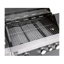 Grillmeister dujinis grilis, 3+1 degiklis, 14,4 kw
