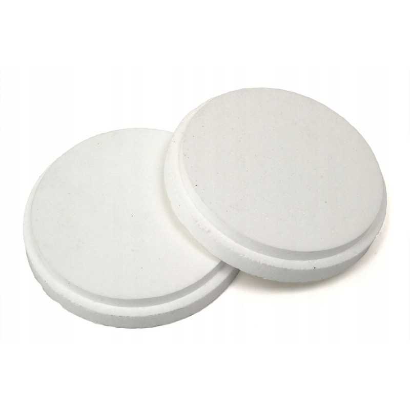 Apvalus polistirolo kamštis 10 vnt 9 cm