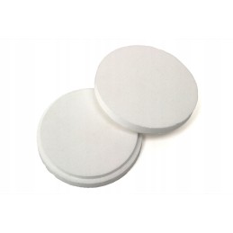Apvalus polistirolo kamštis 10 vnt 9 cm