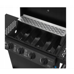 El Fuego San Jose dujinis grilis, 4 degikliai, ketaus grotelės, reduktorius