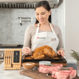 Meater blokas - belaidis mėsos termometras.