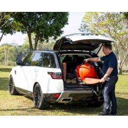 O grilis dujinis grilis 2 7 kW modelis 500 turistinis nešiojamas sulankstomas