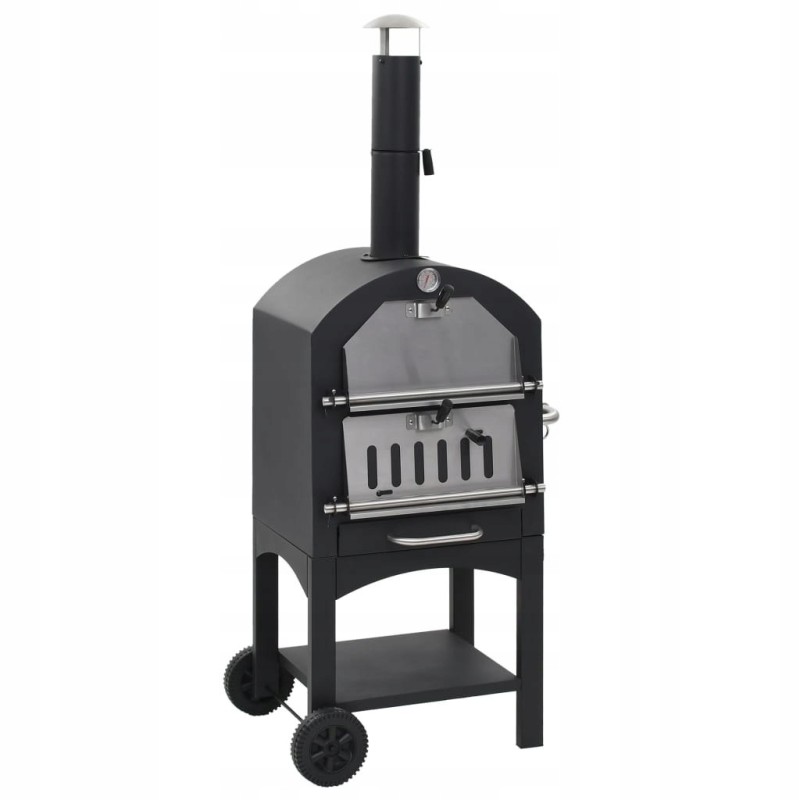 Lumarko picos krosnis su šamoto akmeniu