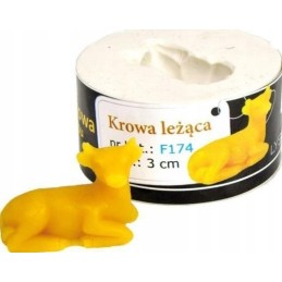 Silikono formos gulintis karvės f174 dovanų vaškas