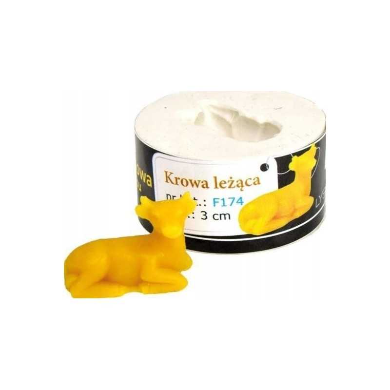 Silikono formos gulintis karvės f174 dovanų vaškas