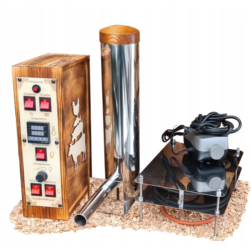 Rūkyklos/džiovyklos valdiklis - naminis