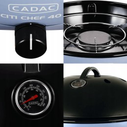 6001773114424 - Cadac City Chef stalo dujinis grilis 38,5 cm mėlynas
