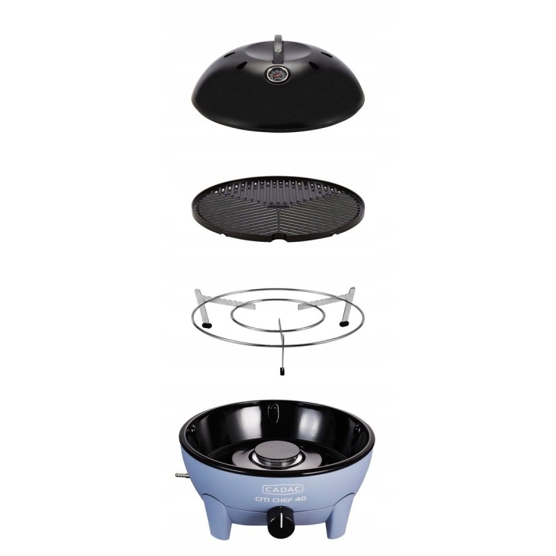 Cadac stalviršis dujinis grilis, mėlynas, stovi