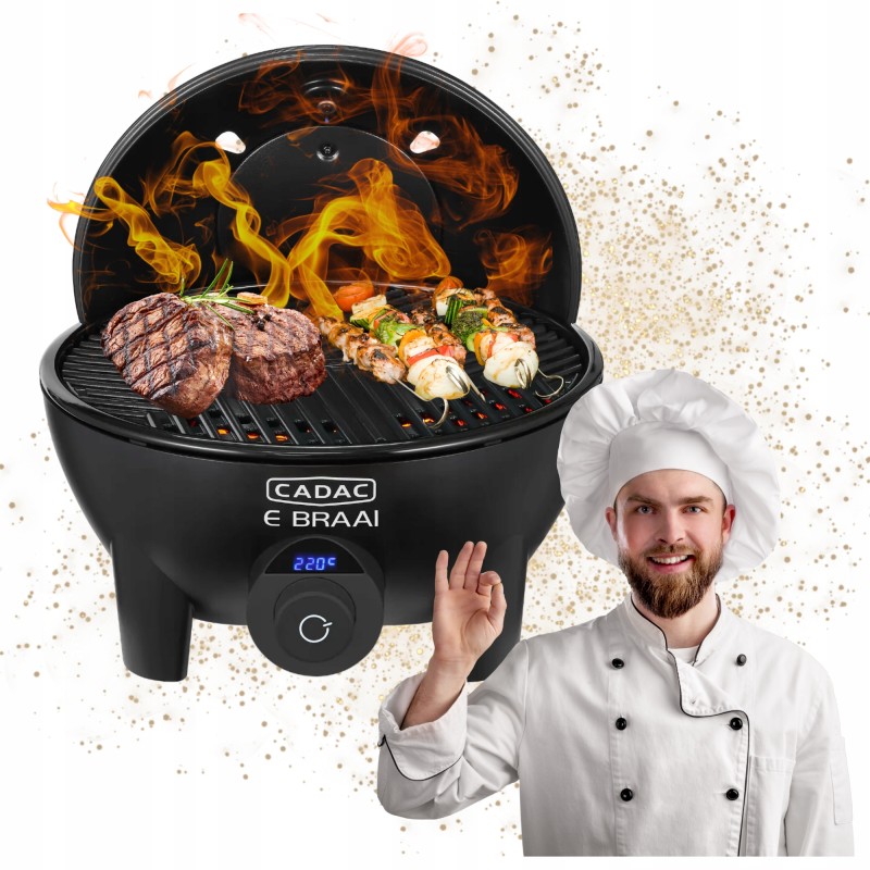 Cadac e-braai elektrinis grilis 40cm