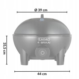 Elektrinis grilis cadac e braai 40cm