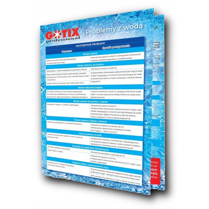 Leaflet oxygen method of swimming pool and jacuzzi spa from gotix how to take care of water