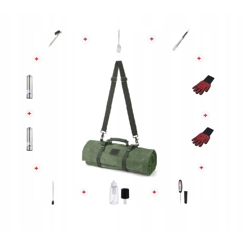 Odinis kepsninės įrankių laikiklis + 10 geriausių priedų