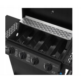 El Fuego San Jose dujinis grilis, 4 degikliai, ketaus grotelės, reduktorius su žarna