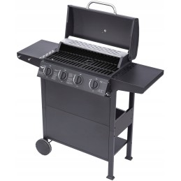 El Fuego San Jose dujinis grilis, 4 degikliai, ketaus grotelės, reduktorius su žarna