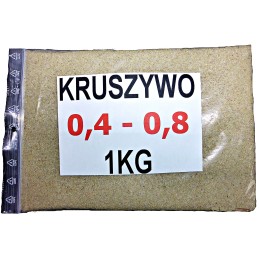 Pildvielas smiltis 0 4 0 8 kvarcs filtram 1kg