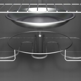 Automatinė elektrinė rūkykla su termostatu