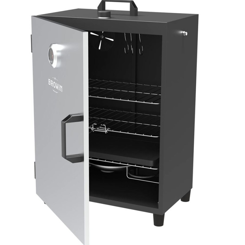 Automatinė, elektrinė rūkykla su termostatu browin nr. 330260