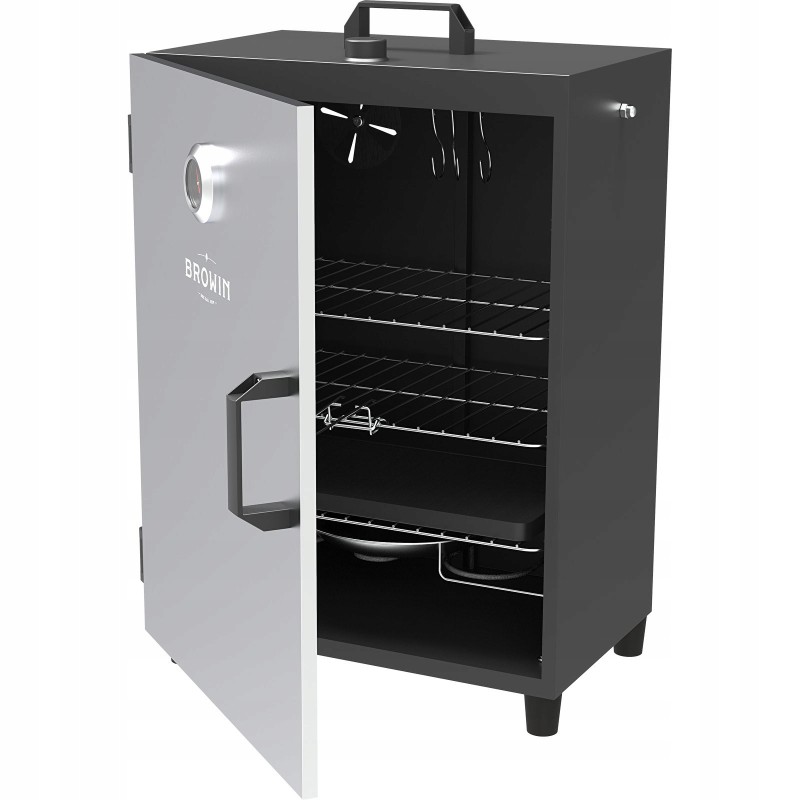 Elektrinė, automatinė rūkykla su termostatu