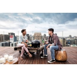 Cadac City Chef staliukas dujinis grilis 38,5cm mėlynas