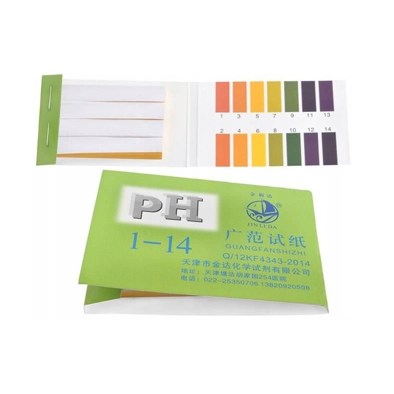 Litmus paper tester measuring set of 80 pieces