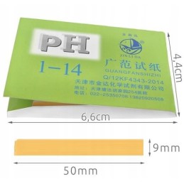 Litmus paper tester measuring set of 80 pieces