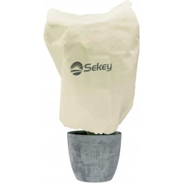 Gaubto užvalkalas iš agrotekstilės augalų apsaugos 100x80cm 80g/m² smėlio spalvos